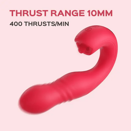 7 vibrations and 5 swing modes - G-spot vibrator