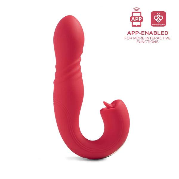 7 vibrations and 5 swing modes - G-spot vibrator